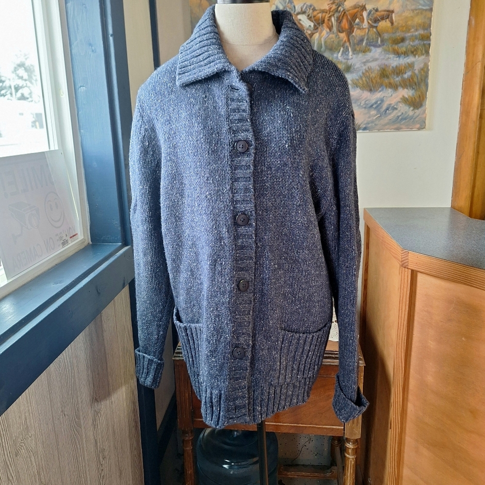 American Outfitters Sport & Co Men's Wool Blend Cardigan, SIze1X, Style#2296